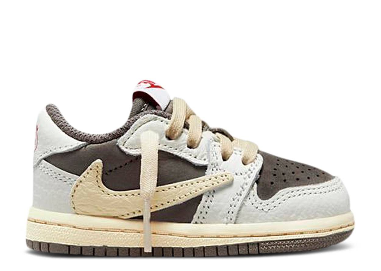 TRAVIS SCOTT X AIR JORDAN 1 LOW OG TD 'REVERSE MOCHA' image 0
