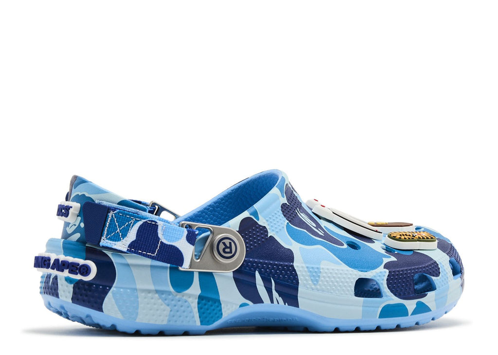 BAPE X CLASSIC CLOG 'ABC CAMO - BLUE' image 2