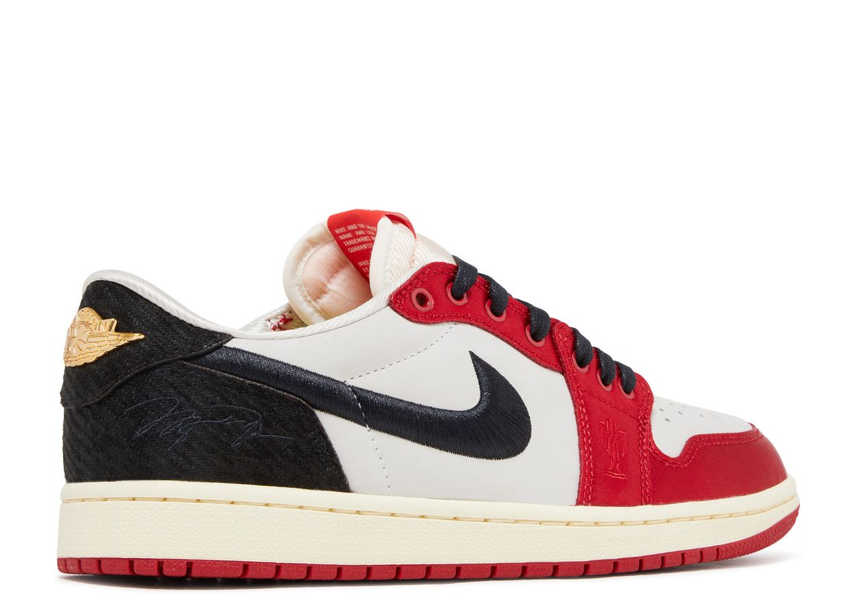 TROPHY ROOM X AIR JORDAN 1 RETRO LOW OG SP 'ROOKIE CARD - AWAY' image 2