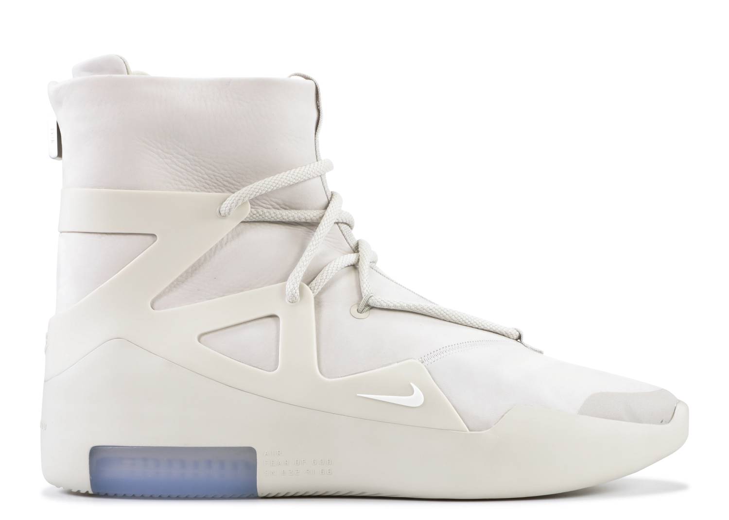 NIKE AIR FEAR OF GOD 1 "LIGHT BONE" image 0