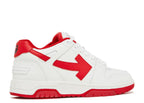 OFF-WHITE OUT OF OFFICE LOW 'WHITE RED' image 2