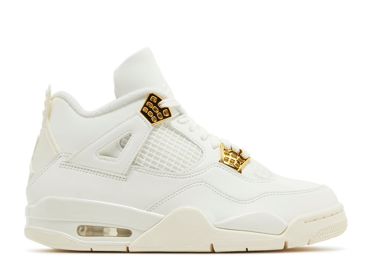 WMNS AIR JORDAN 4 RETRO 'METALLIC GOLD' image 0