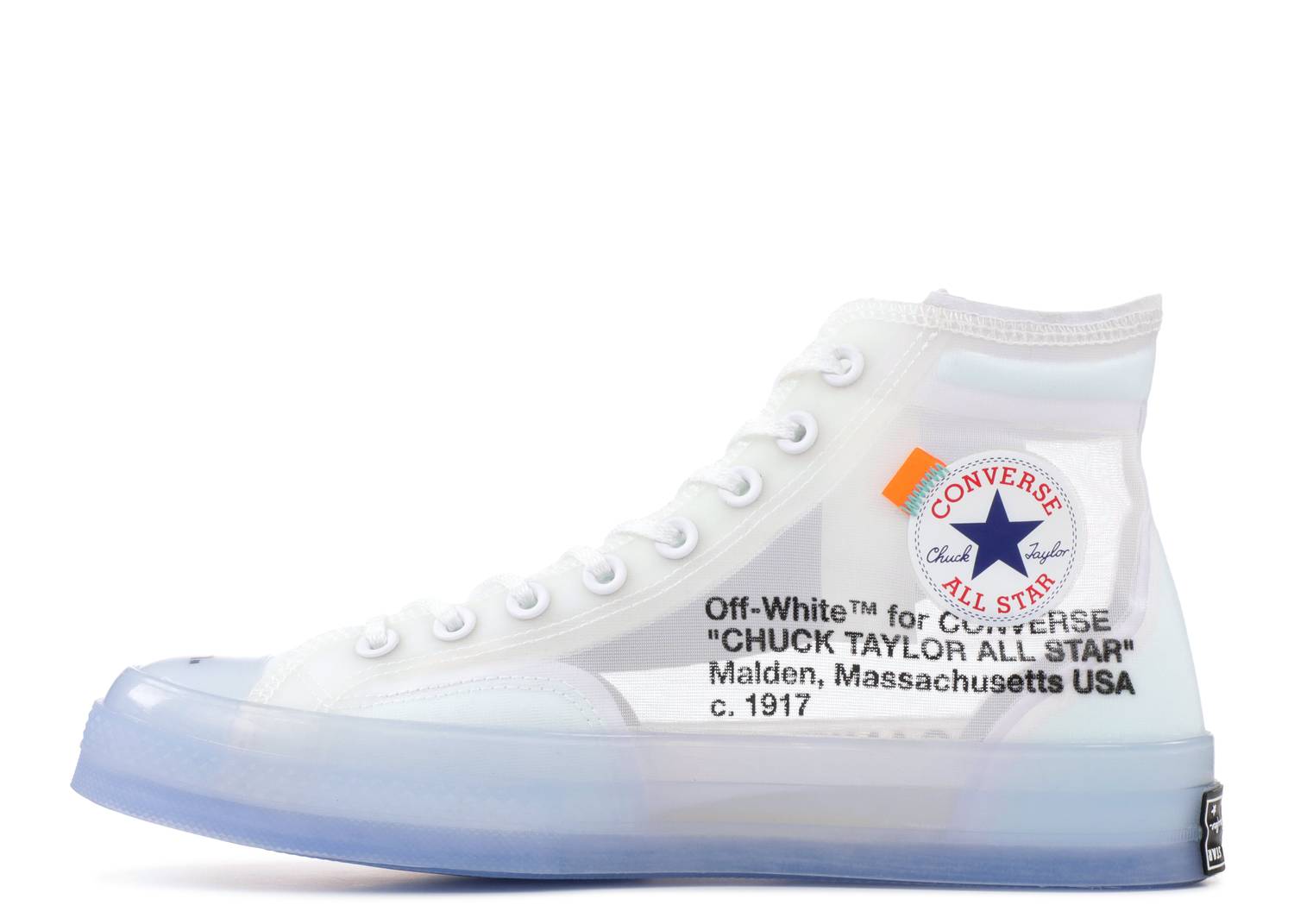 CHUCK 70 HI "OFF WHITE THE TEN" image 3